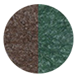 Brown/ Green